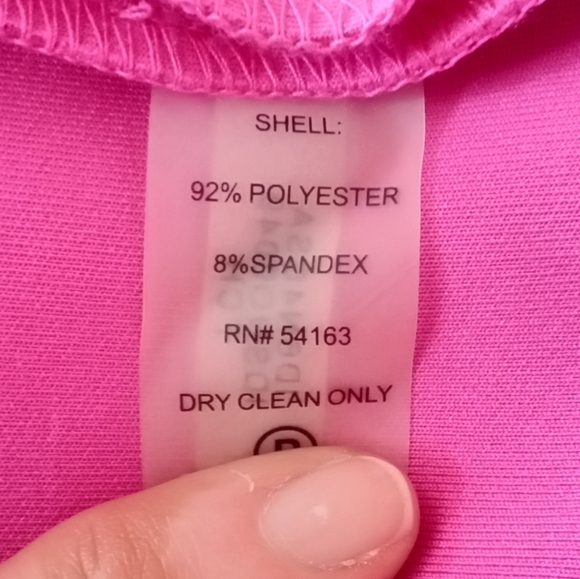 IVANKA TRUMP HOT PINK/FUCHSIA DRESS - Picture 7 of 7